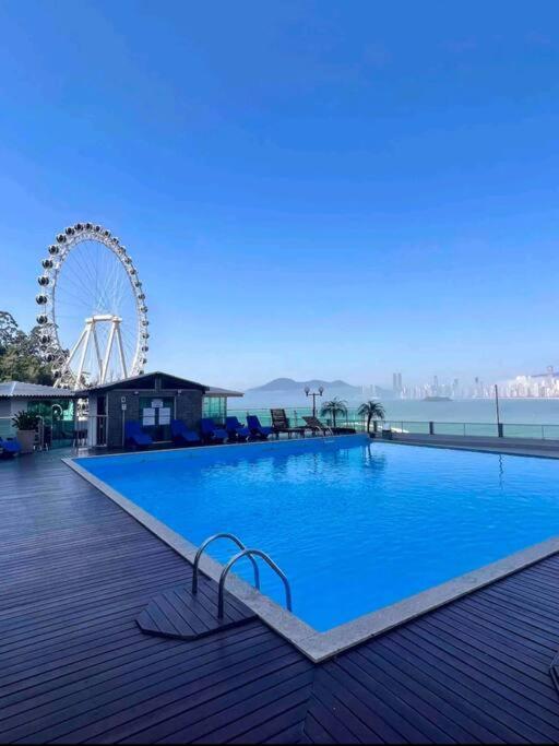 Piscina A Beira-Mar, Tranquilidade E Qualidade No Melhor De Bc Balneário Camboriú Exteriör bild